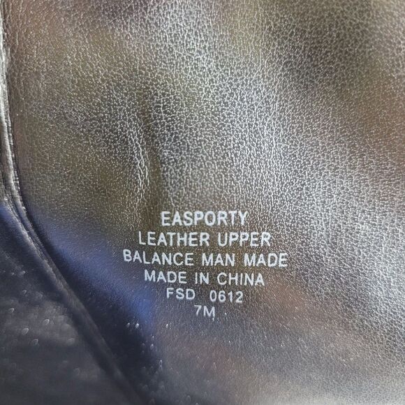 Enzo Angiolini Leather Boots Tall Equestrian Riding Easporty Zip Up Black Sz 7M - Picture 5 of 8